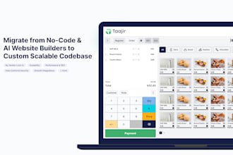 migrate or rebuild from any nocode to a custom codebase