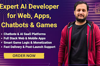 build gpt chatbot, ai app, saas website or unity game with langchain or claude