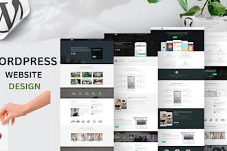 design a professional lms website with wordpress