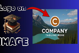 create promotional images with your logo in high quality