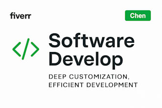 develop customized software based on your specific requirements