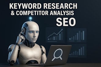 do SEO keyword research and competitor analysis