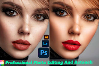 photoshop edit photo retouching and portrait image editing