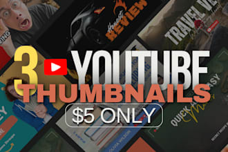 design the best youtube thumbnail