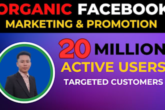 do facebook paid marketing, organic marketing