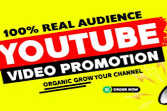 promote your video to real youtube users without bots or ads