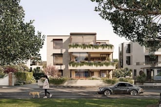 redesign 3d resident house elevation, commercial building rendering,cgi exterior