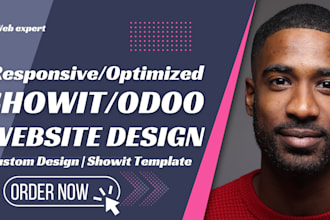 setup showit website, odoo website design, odoo ecommerce expert showit template