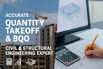 do construction estimating, material takeoff, and cost estimation services