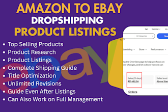 amazon to ebay dropshipping top listings