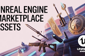 integrate epic unreal engine marketplace assets into your ue4 ue5 game projects