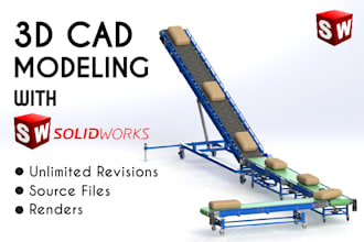 design 3d cad models using solidworks