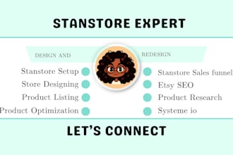 stan store marketing website etsy stan store setup market my stan store design