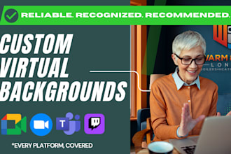 custom virtual backgrounds for zoom twitch teams in HD and 4k