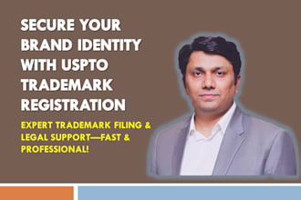 detail search and file for your trademark at uspto