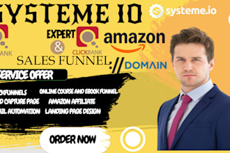 create systeme io sales funnel, systeme io clickfunnels, systeme io website