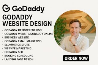 godaddy website redesign godaddy website design,develop godaddy