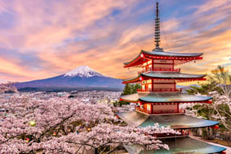 create a custom travel itinerary for your trip to japan