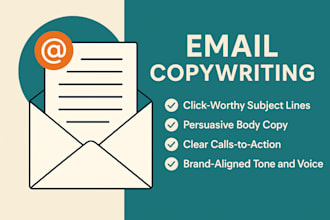 write high converting email copy for your business or campaign