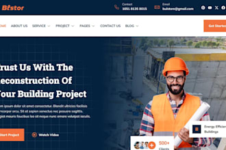 design construction website roofing website plumbing website
