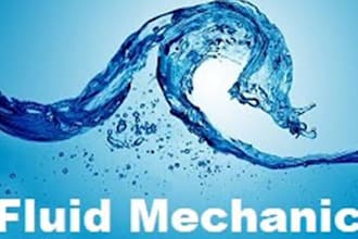 solve fluid mechanics, fluid dynamics, thermodynamics