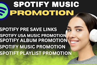 create spotify pre save links for your music spotify music playlist promotion