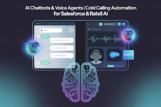 setup develop ai chatbot ai voice agent ai cold calling retell ai salesforce ai