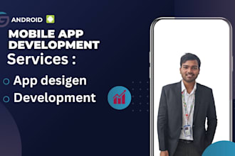 develop a custom android app using java and firebase