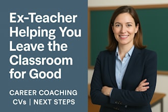 help you transition from teaching to a new career
