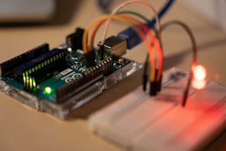 coach you step by step with arduino, raspberry pi, or esp32