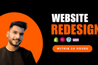 redesign your existing website with a modern, responsive UI UX