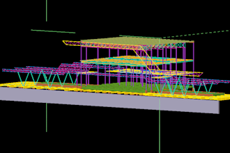 do steel detailing and structural drawings for fabrication