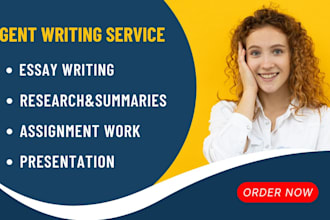 do urgent essay writing as an essay writer