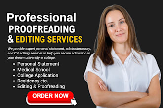revamp and perfect your personal statement, college admission application, sop