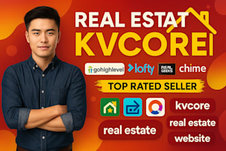 setup and manage kvcore CRM, lofty CRM, kvcore website, follow up boss boldtrail
