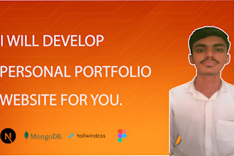 create a personal portfolio website for you