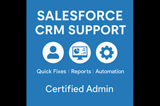 fix, support, or customize your salesforce as a certified admin