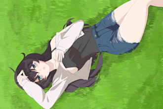 draw your original character or fan art in a stunning anime style