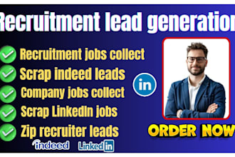do b2b lead generation, recruitment leads,indeed jobs