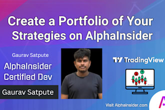 integrate pine script alerts with alphainsider bots