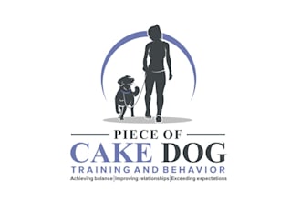 design highest level dog training business logo