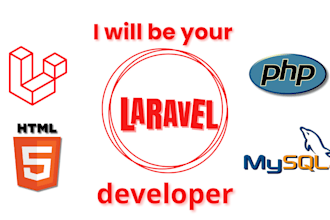 do PHP laravel web development and maintenance