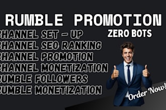 do professional rumble video promotion channel promotion