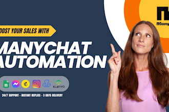 automate your instagram, facebook, and whatsapp with custom manychat