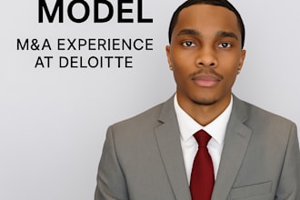 build a financial model with big 4 expertise