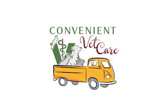 design a convenient impressive logo for a convenient vet