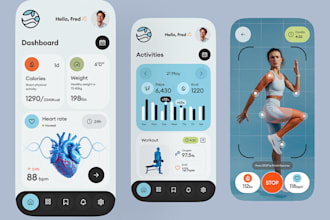 build ai fitness app with ai models for exercise demonstration, diet planner app