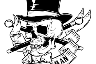 design a modern cigar band logo