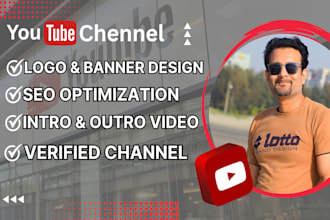 setup and optimize your youtube channel professionally