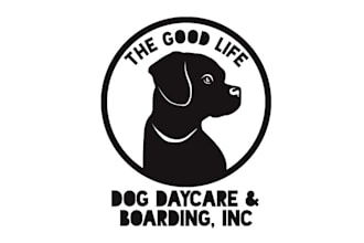 design superior artwork dog daycare logo